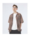 【SALE/50%OFF】ABAHOUSE LASTWORD 【セットアップ対応】LONGCHAMP 2WAY オープンカラー 半袖 シャツ アバハウス トップ...