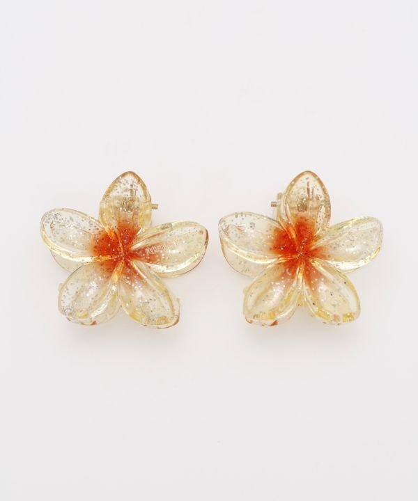 Kahiko 【カヒコ】プルメラメSETヘアクリップ アミナコレクション アクセサリー・腕時計 ブレスレット・バングル ピンク ブルー オレンジ