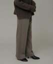 【SALE/50%OFF】Sonny Label 『UR TECH』起毛カットイージーパンツ サニーレーベル パンツ その他のパンツ ブラック カーキグリーン(4)