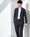 【SALE/10%OFF】NANO universe WEB限定/アクティブ4WAYストレッチドライ セットアップ ナノユニバース スーツ・フォーマル セットア...