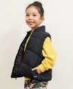 BREEZE ふわ軽インサーレーションベスト エフオーオンラインストア ジャケット・アウター ダウンジャケット・ダウンベスト グリーン ピンク ブラック ベージ...