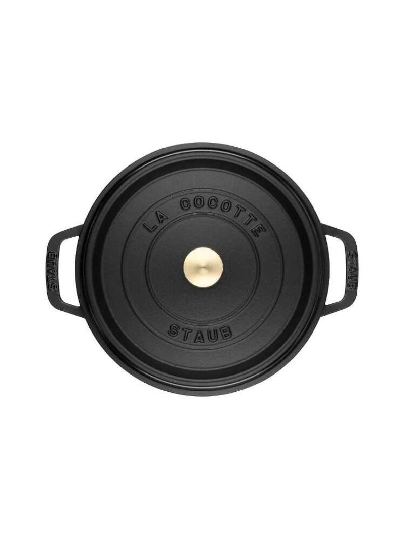 212 KITCHEN STORE ピコ・ココットラウンド 22cm BK ＜STAUB ストウブ＞ トゥーワントゥーキッチンストア 食器・調理器具・キッチン用品 その他の食器・調理器具・キッチン用品 ブラック【送料無料】 stylife-12785509 Rakuten Fashion サンプル画像3