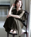 PourVous パンツドレス謝恩会 母 結婚式パーティードレスお呼ばれオケージョンドレス同窓会 プールヴー ワンピース・ドレス ドレス カーキグリーン ブルー ピンク【送料無料】