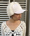 【SALE/40%OFF】Casselini Casselini/イヤカバーツイルキャップ キャセリーニ 帽子 キャップ ネイビー ホワイト