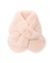 【SALE/30%OFF】Francfranc エコファーティペット ピンク フランフラン ファッション雑貨 マフラー・ストール・ネックウォーマー ピンク