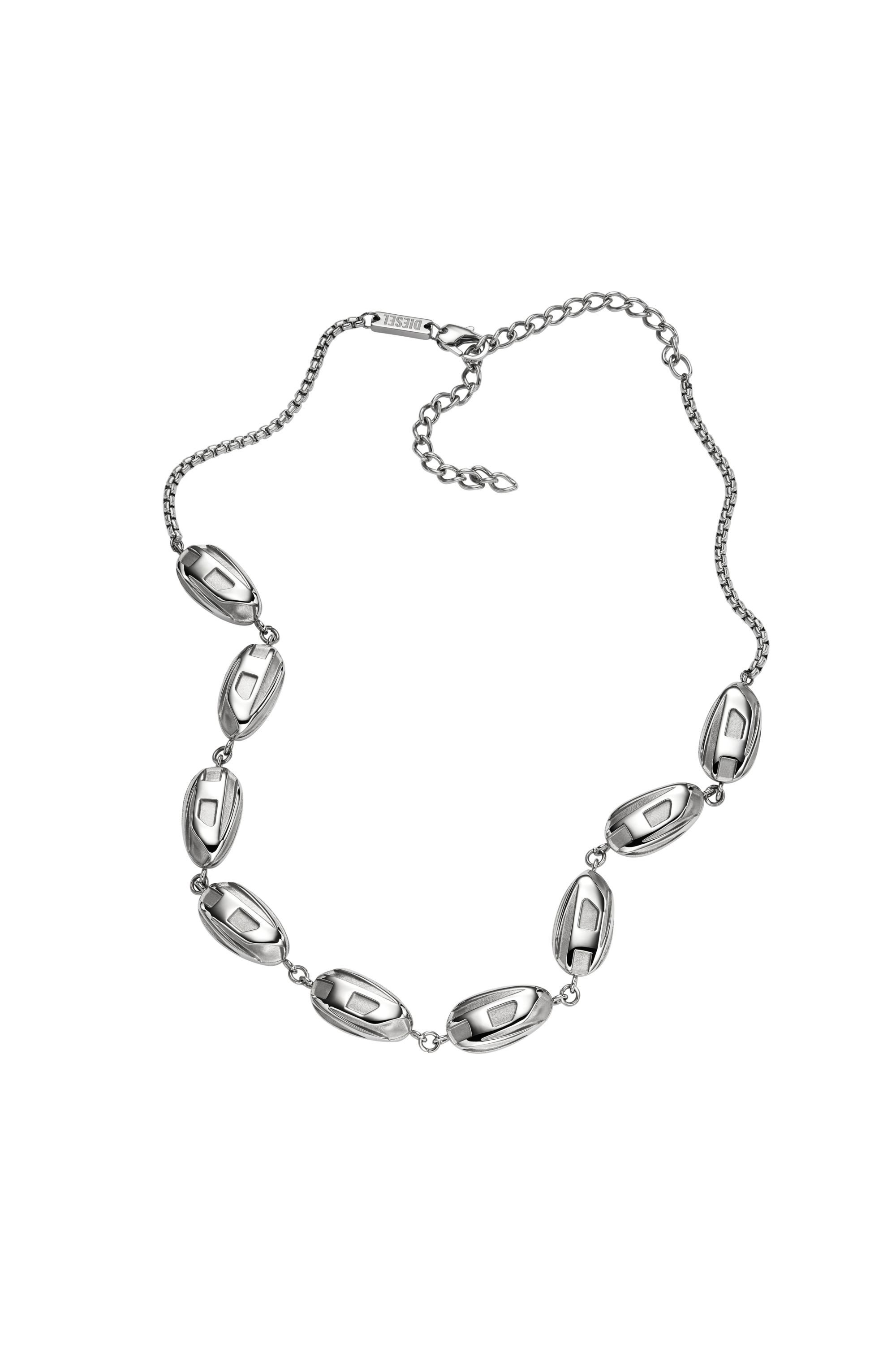 【SALE／30%OFF】DIESEL ユニセックス ネックレス DX1481 ディーゼル アクセサリー・腕時計 ネックレス シルバー【送料無料】