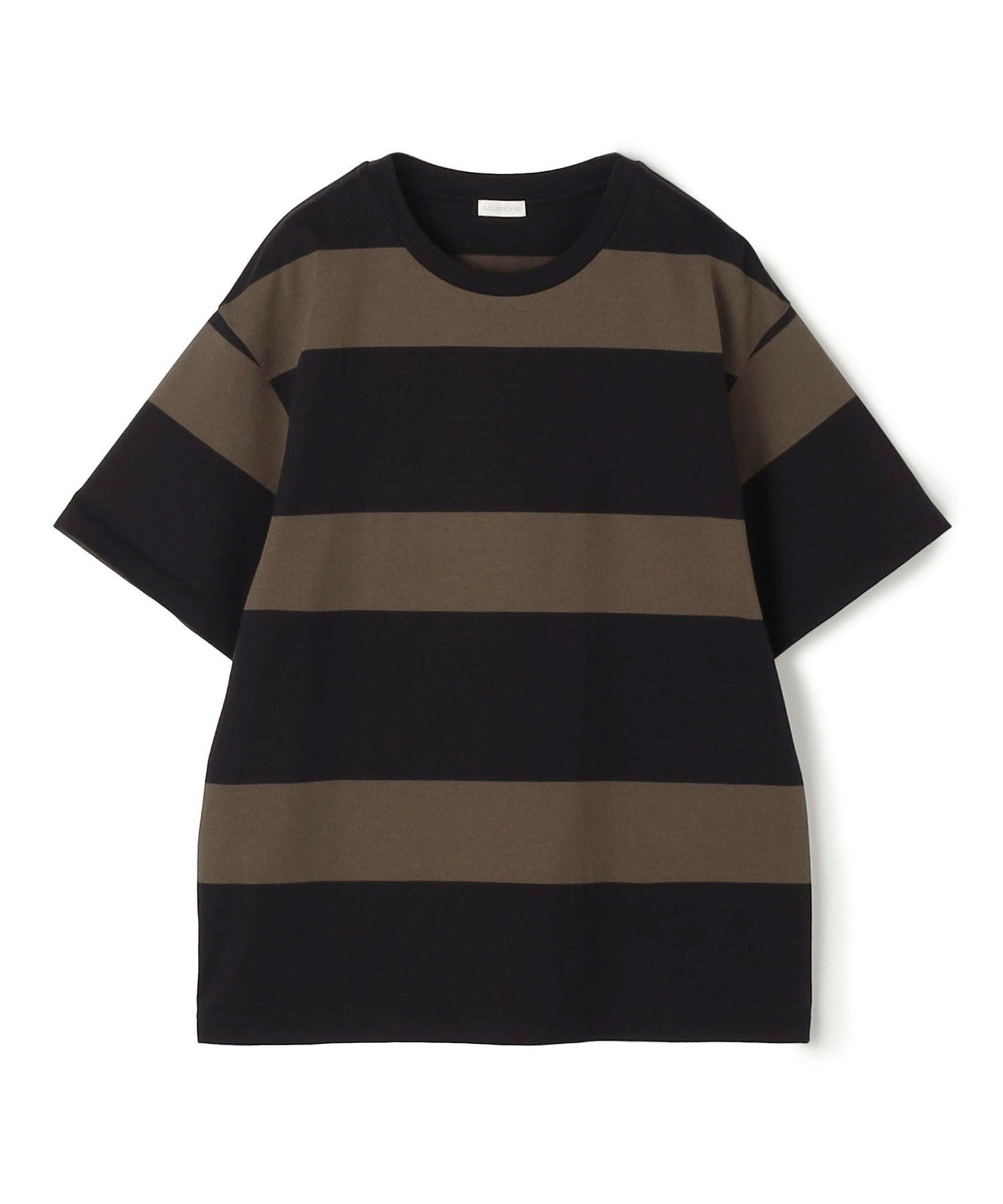 ファインコットン ドロップショルダープルオーバー トゥモローランド トップス カットソー・Tシャツ ネイビー グレー ホワイト