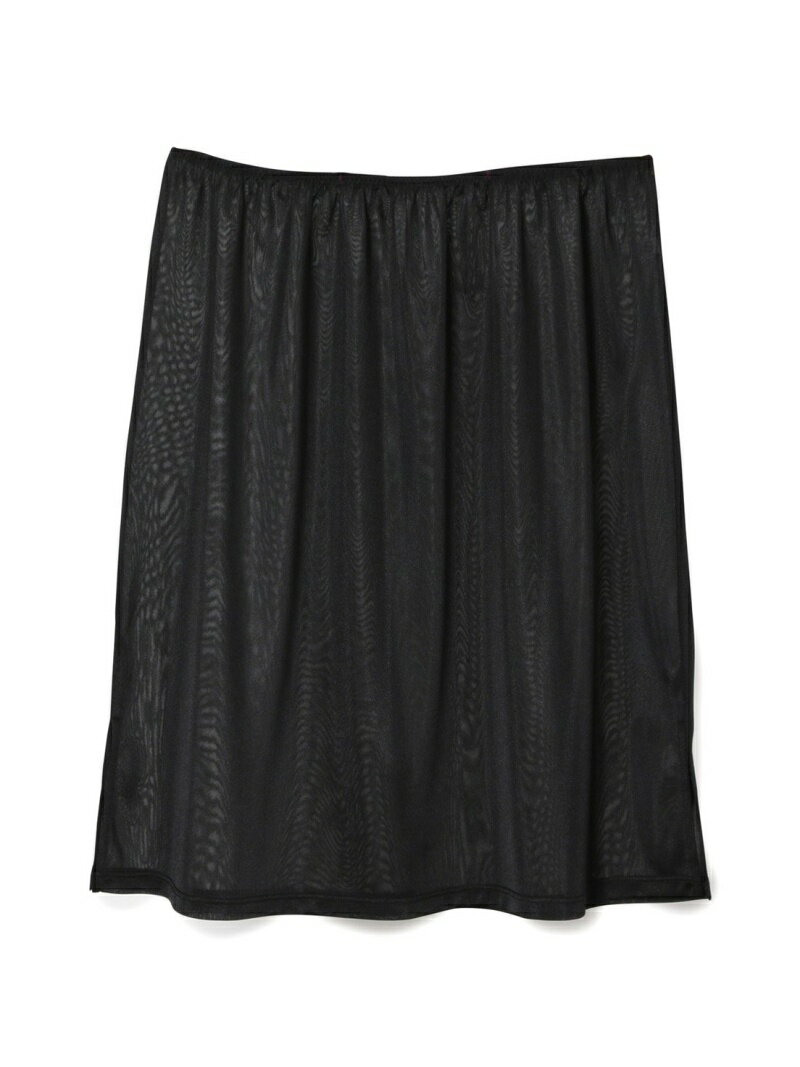 【SALE／50%OFF】SALON adam et rope' 着丈の選べるペチコート(ショート) サロン アダム エ ロペ インナー・ルームウェア その他のインナー・ルームウェア ベージュ ブラック