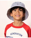 【SALE/20%OFF】PETIT BATEAU ヒッコリーストライプクロシェ プチバトー 帽子 ハット【送料無料】