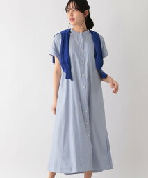 グローバルワーク ワンピース 【SALE／50%OFF】GLOBAL WORK (W)オテイレラクラク/FSシャツOP グローバルワーク ワンピース・ドレス シャツワンピース ブルー ブラック グレー