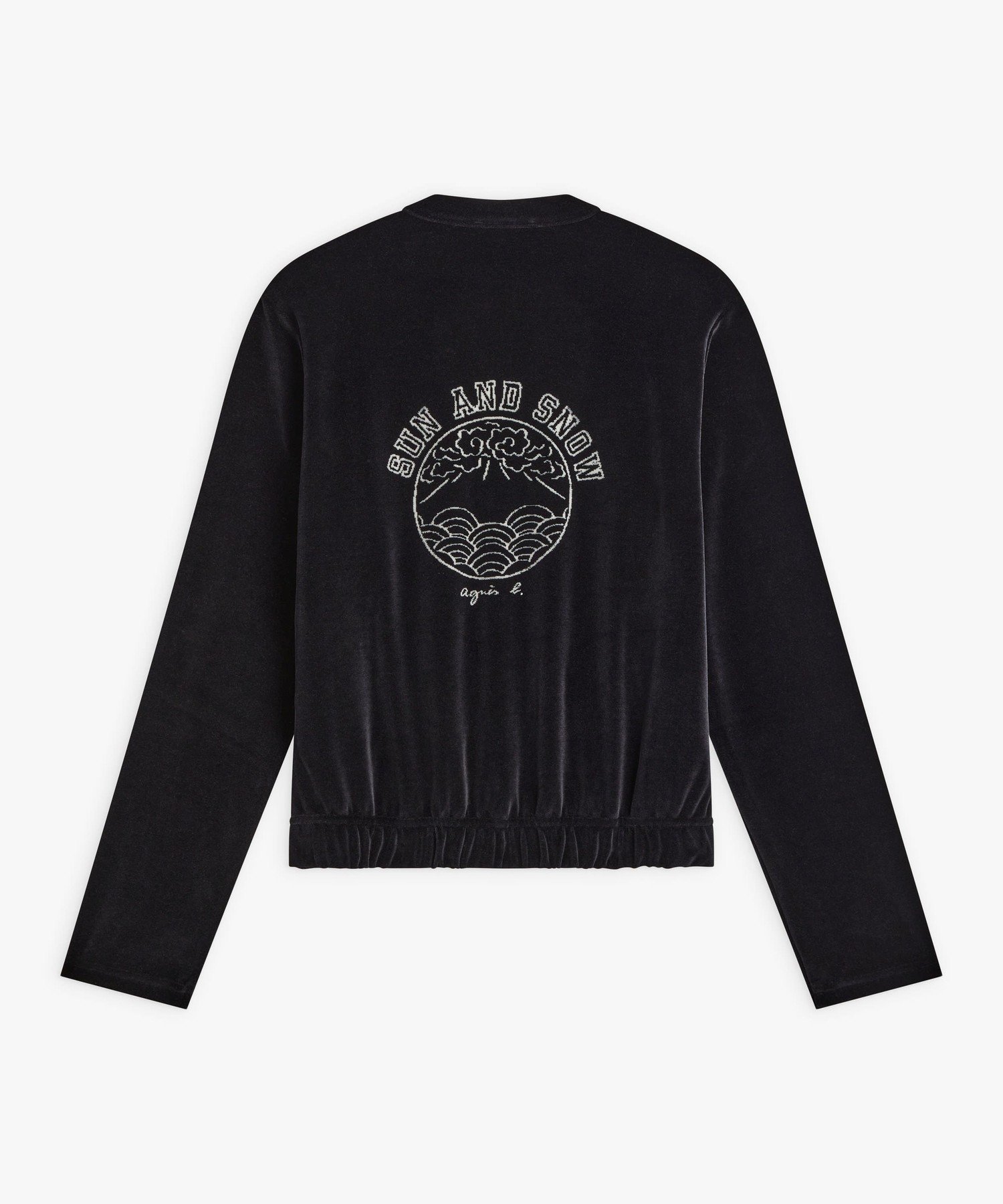 JJJ2 BLOUSON ブルゾン アニエスベー ジャケット・アウター ブルゾン・ジャンパー ブラック