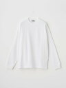 JOHN SMEDLEY コットンクルーネックミニ裏毛長袖カットソー|UTS954 ジョンスメドレー トップス カットソー・Tシャツ ホワイト【送料無料】