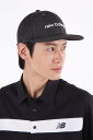 New Balance Golf セミカーブドブリムキャップ (UNISEX) ニューバランスゴルフ 帽子 その他の帽子 ホワイト グレー ブラック【送料無料】