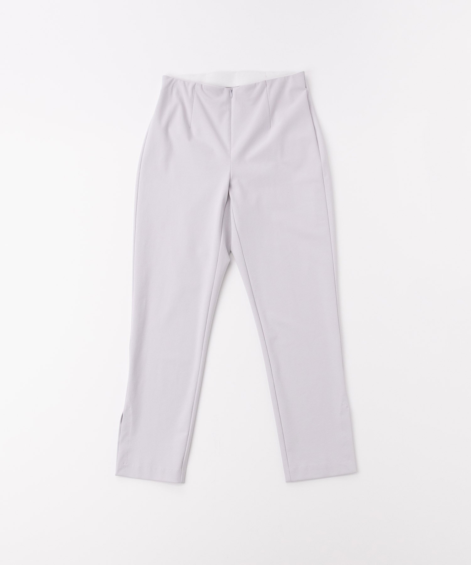 TABASA 【SALE】クールハイテンション裾スリットパンツ タバサ パンツ その他のパンツ ネイビー ベージュ グレー