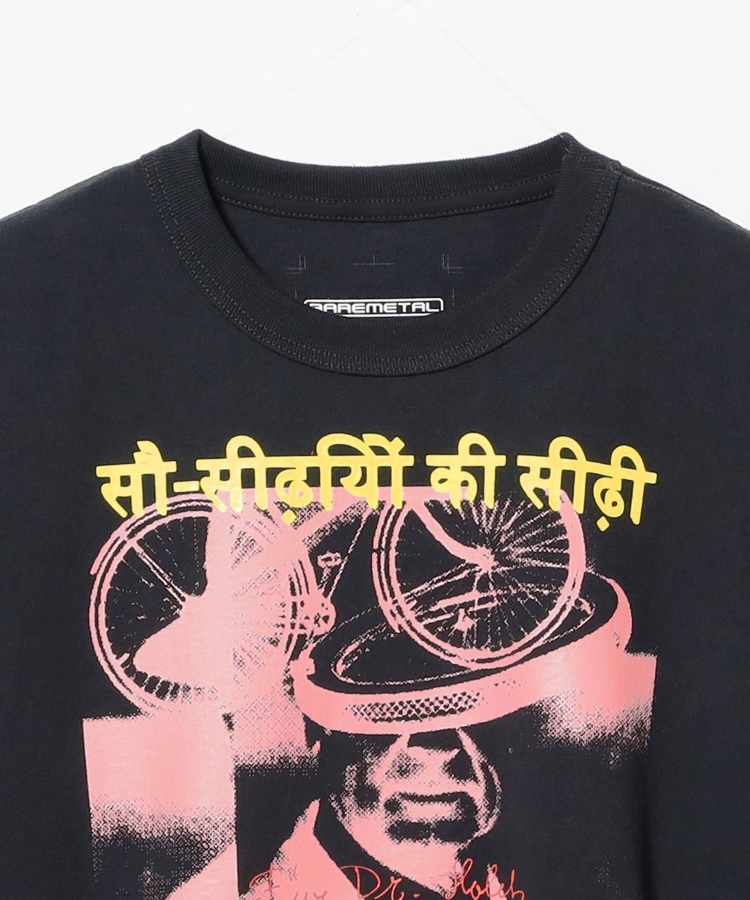 BEAMS T RAREMETAL * BEAMS T / LONG-SLEEVE T-SHIRT BLACK ビームスT トップス カットソー・Tシャツ ブラック【送料無料】