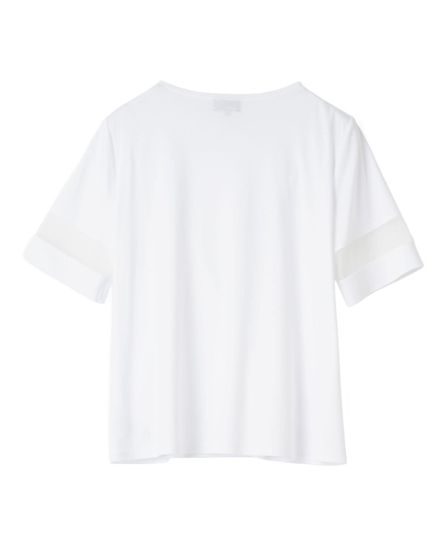 【SALE／50%OFF】LANVIN COLLECTION Ariolityスムースカットソー ランバン コレクション トップス カットソー・Tシャツ ネイビー ホワイト【送料無料】