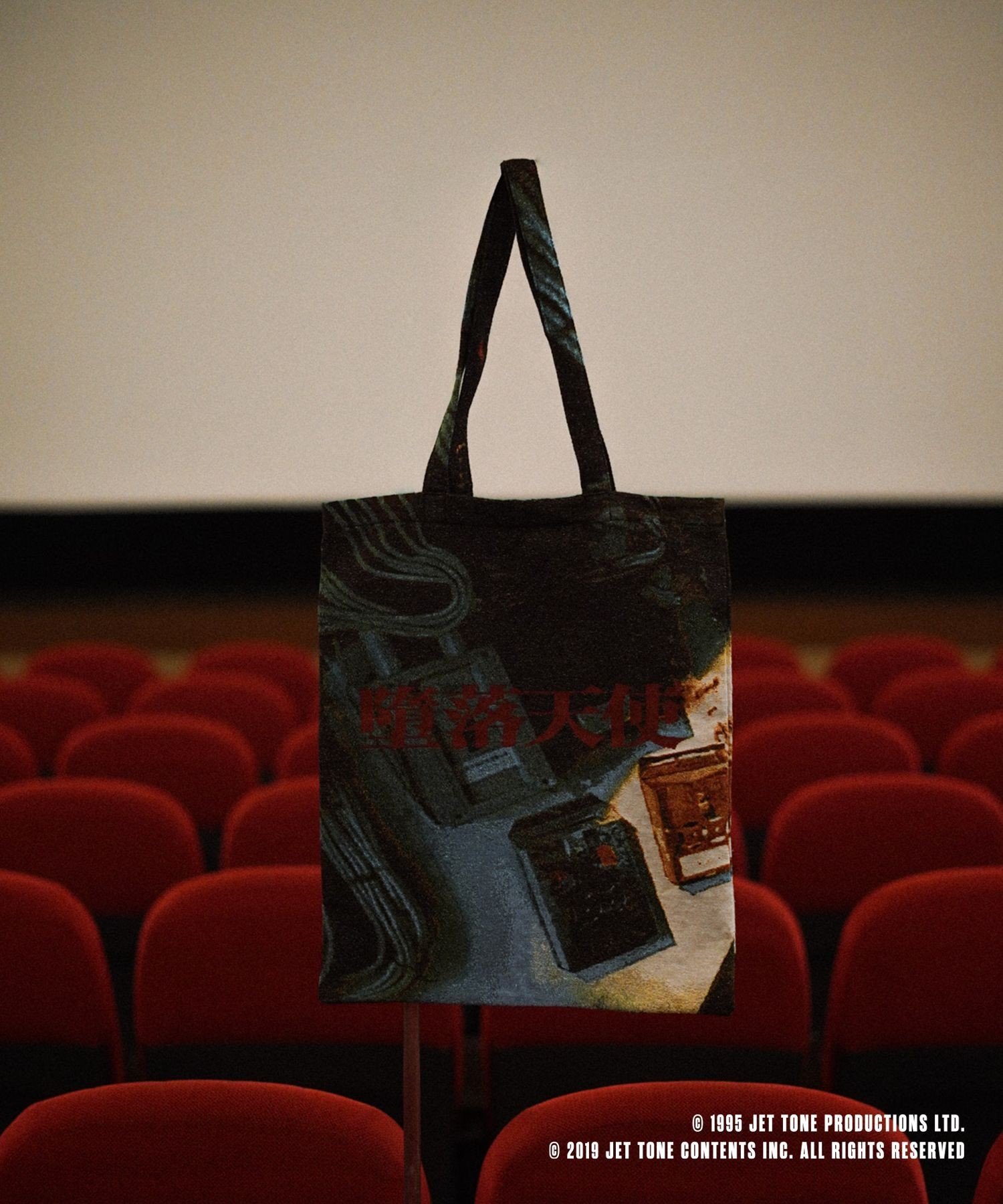 ADAM ET ROPE' HOMME 【天使の涙 * 10Culture for ADAM ET ROPE'】Fallen Angels TOTE BAG アダムエロペ バッグ トートバッグ ブラック【送料無料】