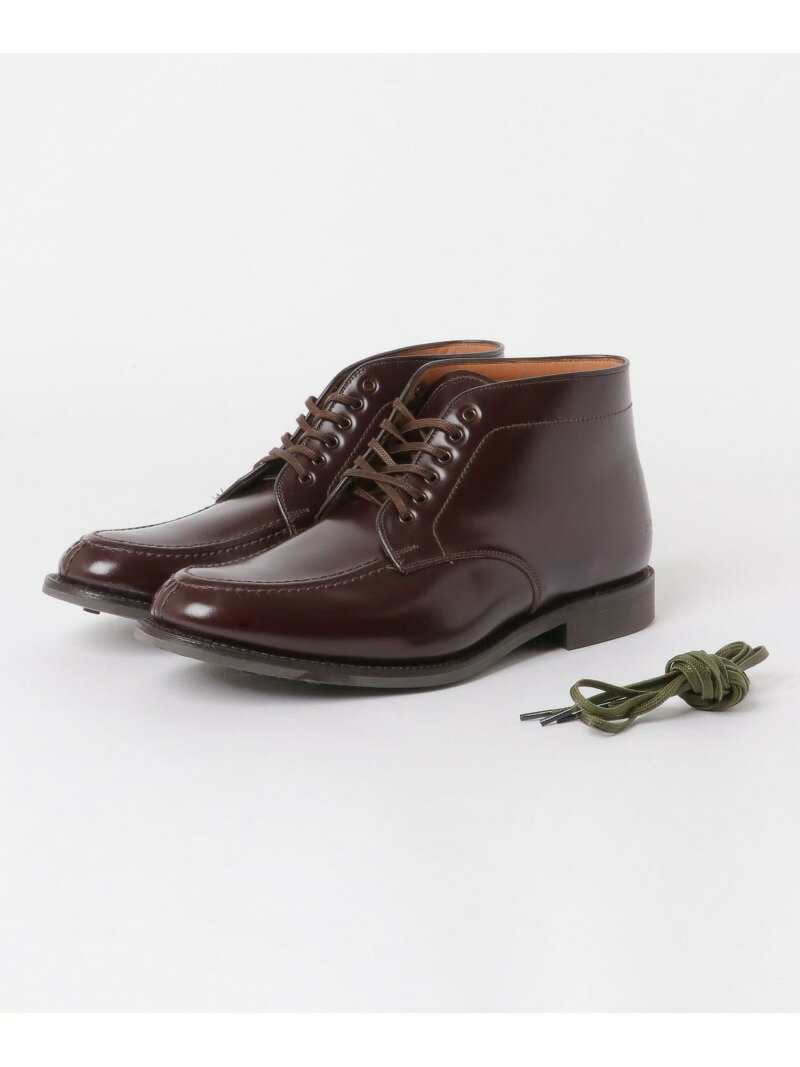 Military Apron Chukka 1815: Burgundy