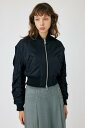 【SALE／50 OFF】MOUSSY VOLUME CROPPED MA-1 マウジー ジャケット アウター ブルゾン ジャンパー ブラック ブルー カーキ ホワイト【送料無料】