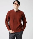 【SALE/40%OFF】NEWYORKER MEN ノルディック クルーネックセーター ニューヨーカー トップス ニット オレンジ ネイビー【送料無料】