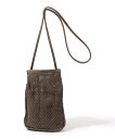 【SALE/30%OFF】TOMORROWLAND GOODS AMIACALVA WASHED LEATHER MESH POCHETTE トゥモローランド ...