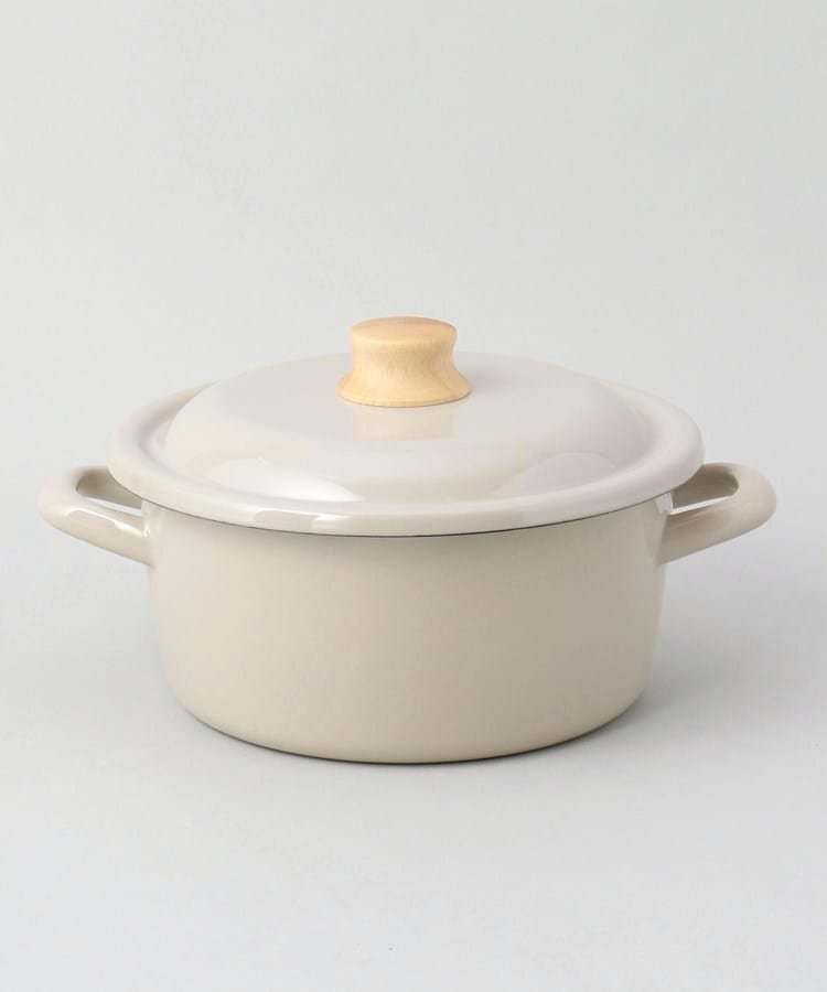 212 KITCHEN STORE コットンプラス 20cmキャセロール BE ＜富士ホーロー＞ トゥーワントゥーキッチンストア 食器・調理器具・キッチン用品 その他の食器・調理器具・キッチン用品 レッド【送料無料】 stylife-14623227 Rakuten Fashion サンプル画像2