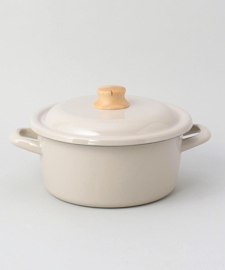 212 KITCHEN STORE コットンプラス 20cmキャセロール BE ＜富士ホーロー＞ トゥーワントゥーキッチンストア 食器・調理器具・キッチン用品 その他の食器・調理器具・キッチン用品 レッド【送料無料】 stylife-14623227 Rakuten Fashion サンプル画像3