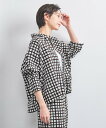 UNITED ARROWS リネン チェック ドルマンシャツ ユナイテッドアローズ トップス シャツ・ブラウス【送料無料】(4)