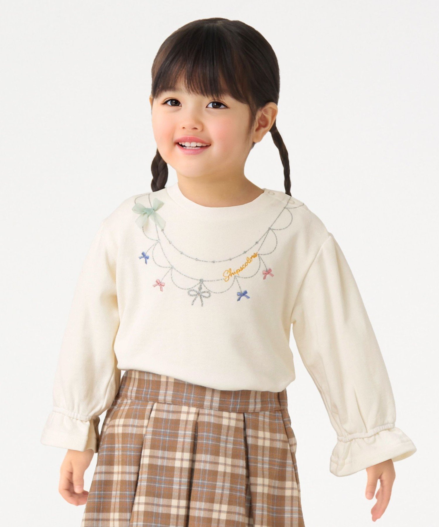 SHIPS Colors SHIPS Colors:＜洗濯機可能＞80~130cm / ネックレス スウェット シップス トップス スウ..