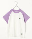 【SALE/55%OFF】LEPSIM 【DISCUS/ディスカス】(KIDS)ラグランT レプシィム トップス カットソー・Tシャツ ブルー グリーン ブラッ...
