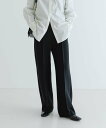 【SALE/60%OFF】URBAN RESEARCH 『MADE IN JAPAN』センタープレスダンボールイージーパンツ アーバンリサーチ パンツ その他のパンツ ブラック ネイビー【送料無料】