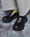 MAISON SPECIAL Vibram Sole Loafer Made In TOKYO メゾンスペシャル シューズ・靴 ローファー ブラック【送料無料】