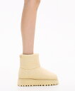【SALE/20%OFF】CHARLES & KEITH Romilly ロミリ パッフィーアンクルブーツ チャールズアンドキース シューズ・靴 ブーツ ベージ...