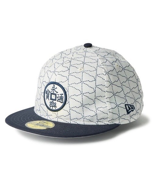 NEW ERA/ニューエラ 5950SB EIRAKUYA ゴースローキャラバン 帽子 キャップ ネイビー