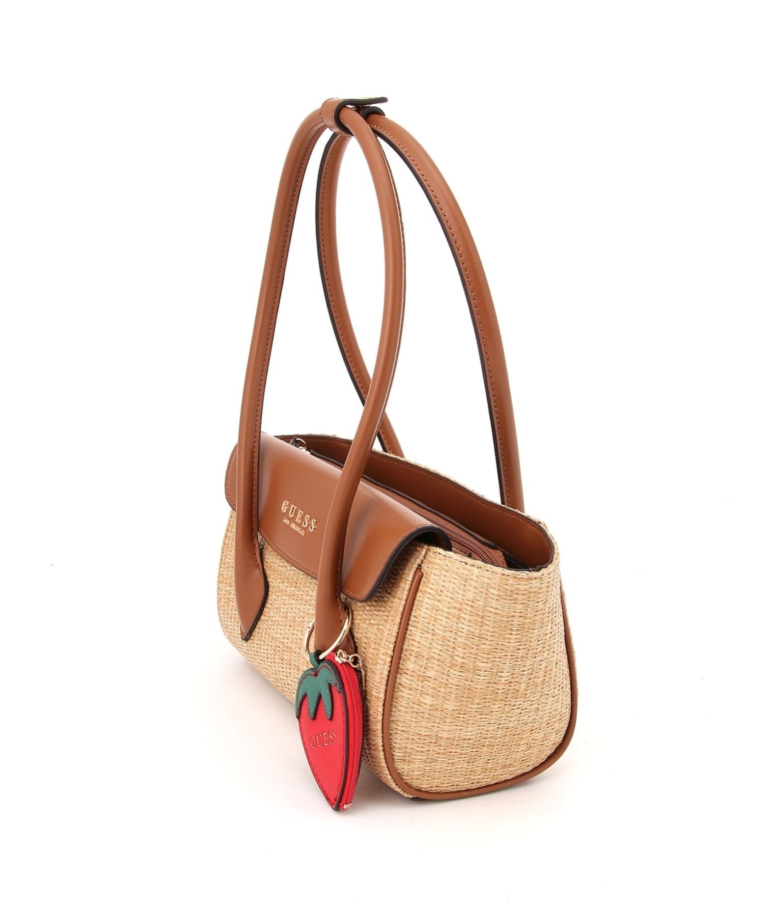 GUESS/(W)TABI Satchel ショルダーバッグ ゲス バッグ ショルダーバッグ ブラウン
