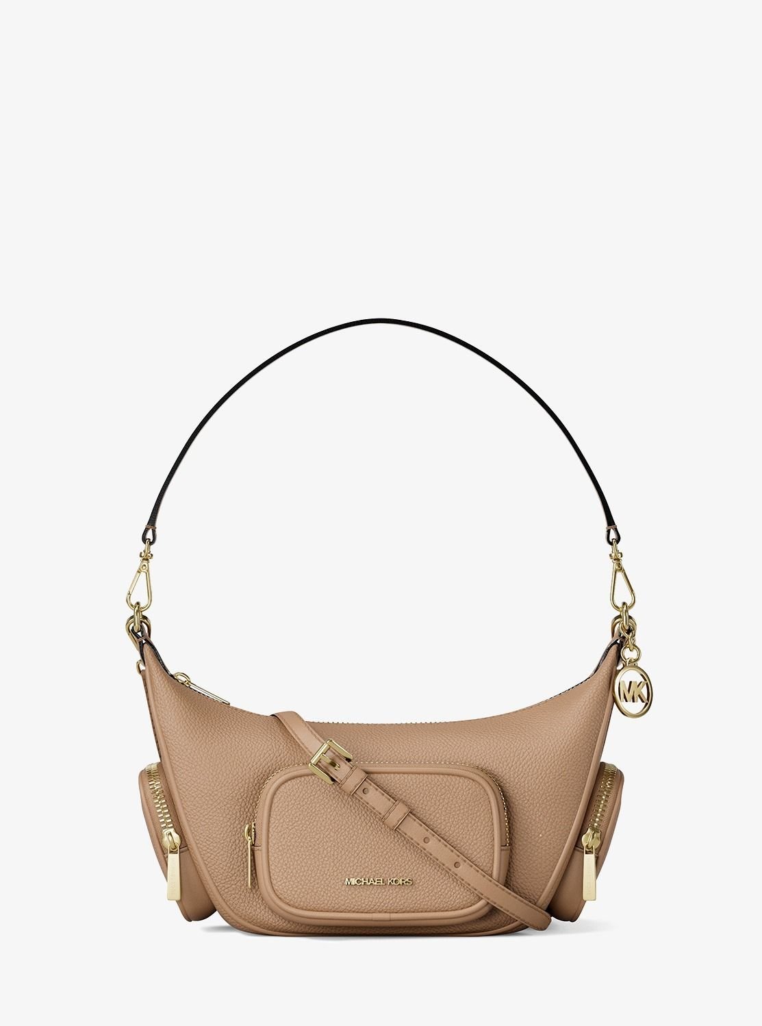 【SALE／78%OFF】MICHAEL KORS MERRITT コンバーチブル ポケット クロスボディ スモール マイケルコース マイケル・コース バッグ ショルダーバッグ ブラウン【送料無料】