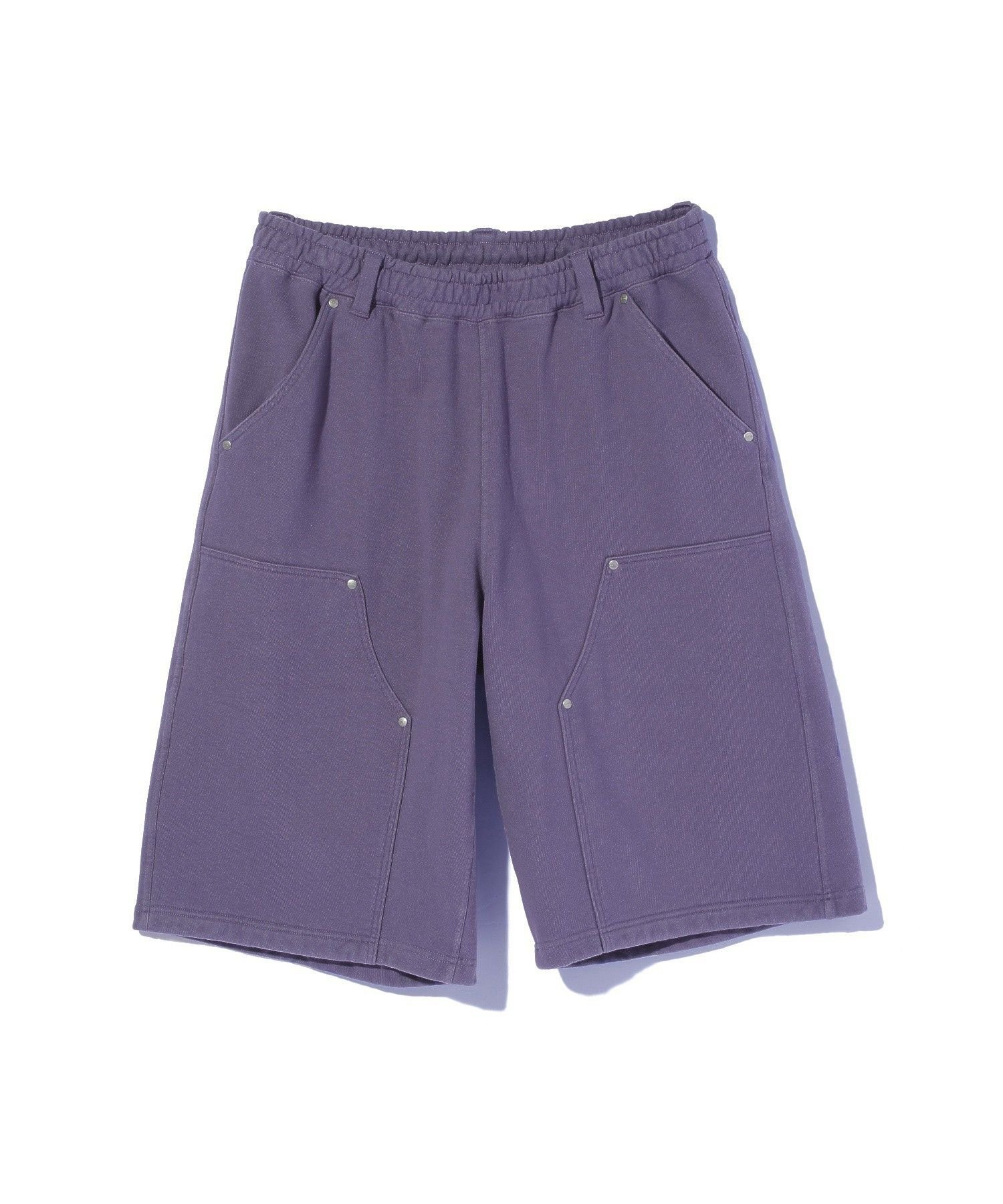 OG DOUBLE KNEE SHORT PANTS エクストララージ パンツ その他のパンツ ブラック パープル