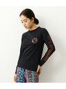 【SALE/30%OFF】RODEO CROWNS WIDE BOWL ACTIVE RASH GUARD ロデオクラウンズワイドボウル シャツ/ブラウス 長袖シャツ ブラック レッド ネイビー