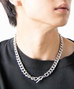 【SALE/23%OFF】WEGO MEN'S ヘビーチェーンネックレス ウィゴー アクセサリー・腕時計 ネックレス シルバー