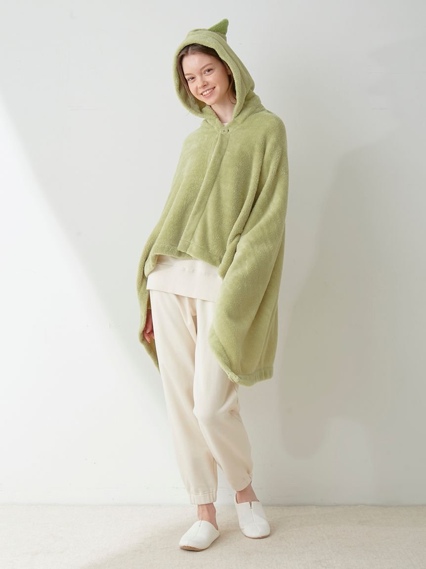 楽天Rakuten Fashiongelato pique Sleep 【Sleep】ダイナソー2way着るブランケット ジェラートピケ インテリア・生活雑貨 その他のインテリア・生活雑貨 ホワイト【送料無料】