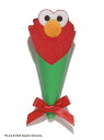 SESAME STREET MARKET 【花束パッケージ】スカラップハンドタオル セサミストリートマーケット ファッション雑貨 ハンカチ・ハンドタオル レッド ピンク