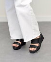 ITALIAN SHOEMAKERS 【ITALIAN SHOEMAKERS】厚底ダブルベルトイントレチャートサンダル インターショシュール シューズ・靴 サン...