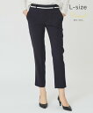 BEIGE, 【L-size】CINDY / クロップドパンツ ベイジ, パンツ その他のパンツ ホワイト ブラック【送料無料】