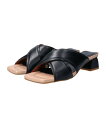 【SALE/30%OFF】ANGEL ALARCON 【ANGEL ALARCON】スクエアトウクロスベルトミュールサンダル インターショシュール シューズ・靴...