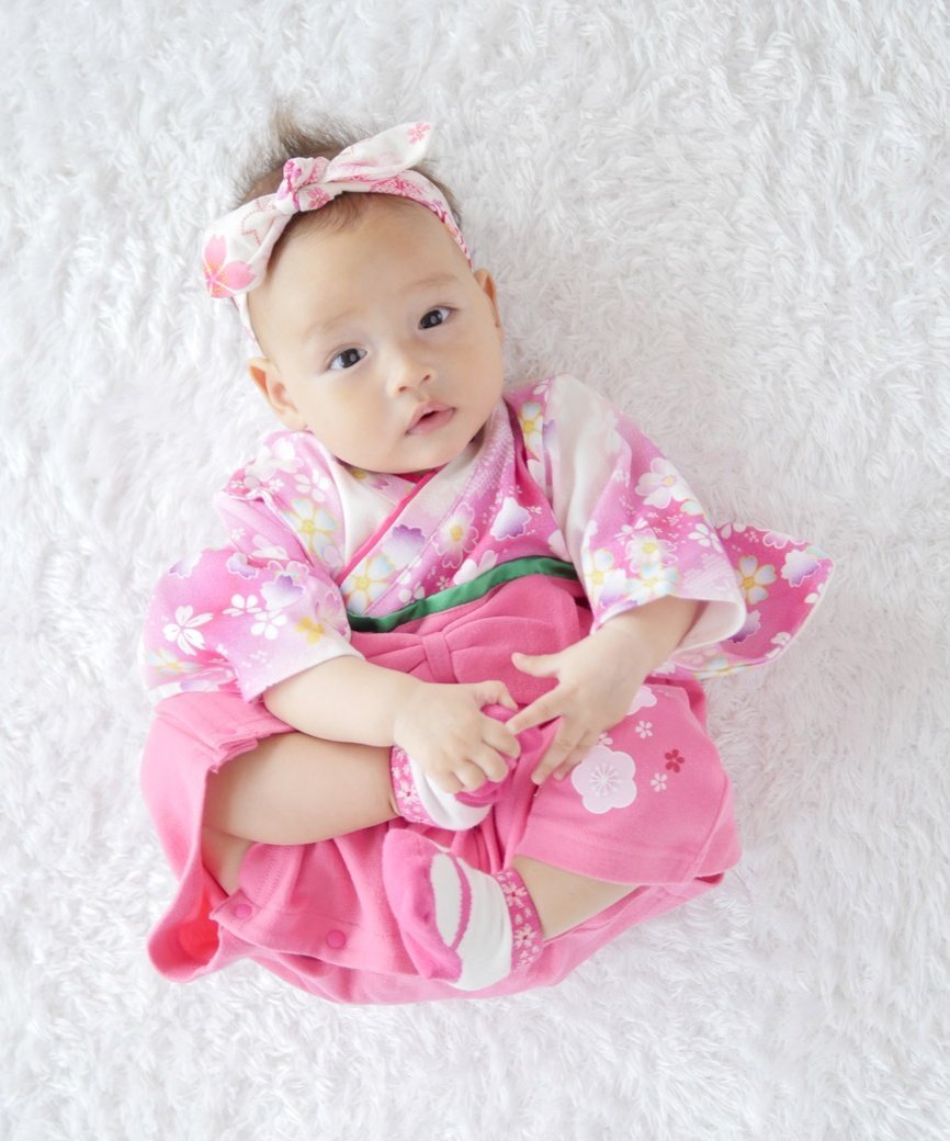 BACKYARD FAMILY 【Aenak】全開女児はかまロンパース ローラ マタニティウェア・ベビー用品 ロンパース・カバーオール【送料無料】