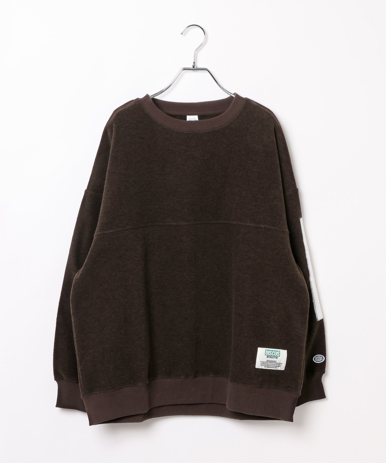 LEPSIM 【DISCUS/ディスカス】フリースパッチプルオーバー レプシィム トップス カットソー・Tシャツ レッド ホワイト ブラック ブラウン【送料無料】のサムネイル