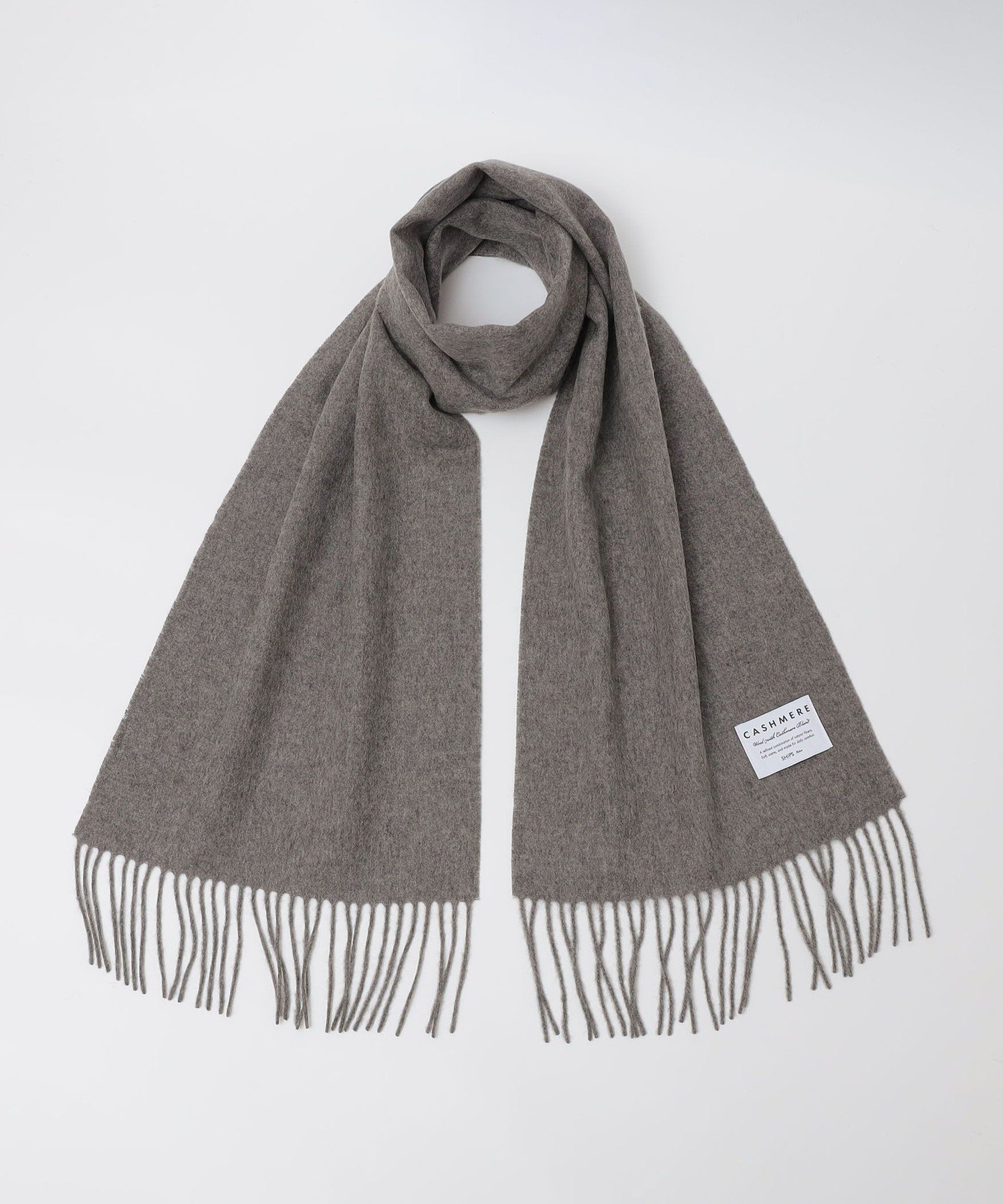 SHIPS Colors SHIPS Colors:カシミヤ ミックス ウール マフラー 2 シップス ファッション雑貨 マフラー..