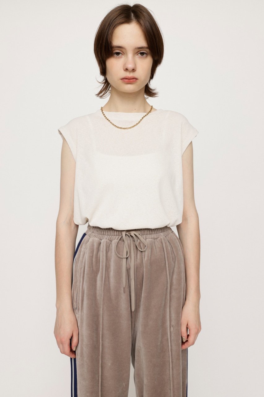 SLY WASHABLE SHEER トップス スライ トップス ノースリーブ・タンクトップ ホワイト ブラック ブラウン ピンク【送料無料】のサムネイル