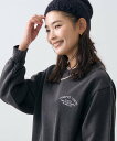【SALE/30%OFF】FREAK'S STORE ヴィンテージ ワンポイント刺繍 ロゴ スウェット フリークスストア トップス スウェット・トレーナー グレ...