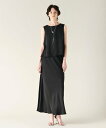 【SALE/50%OFF】GRACE CONTINENTAL キュプラサテントップ グレースコンチネンタル トップス その他のトップス ブラック ベージュ【送料...